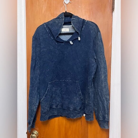 Sol Angeles  Blue Hooded Sweatshirt.        L4 - Picture 1 of 7